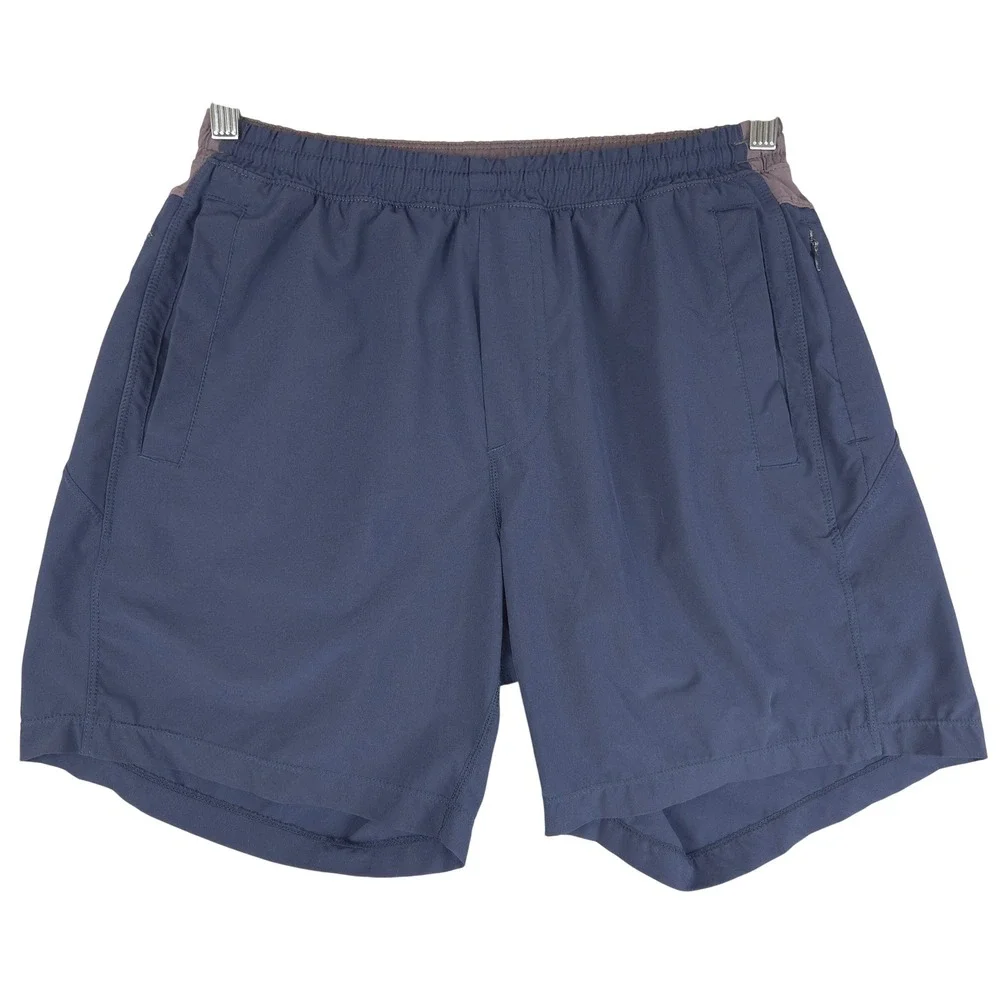 Birddogs Boom Classic Men Navy Blue Gray Lined Athletic Gym Shorts Size M 7